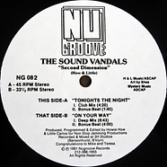 The Sound Vandals - Second Dimension