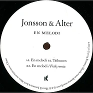 Jonsson/Alter - En Melodi