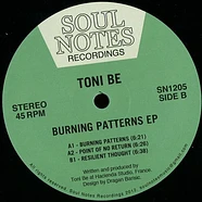 Toni Be - Burning Patterns EP