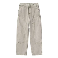 Carhartt WIP - W' Brandon Double Knee Pant "Smithfield" Color Denim, 13.5 oz