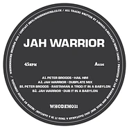 Jah Warrior / Peter Broogs - Whodem031 Clear Vinyl Edtion