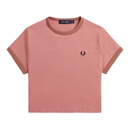 Fred Perry - Cropped Ringer T-Shirt