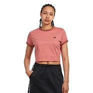 Fred Perry - Cropped Ringer T-Shirt