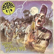 Demented Are Go - Welcome Back To Insanity Hall Highlighter Yellow Black Smoke Vinyl Edition