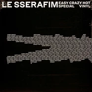 K-POP・アジア EASY-CRAZY-HOT SPECIAL VINYL CARBONBLACK LE SSERAFIM | 'EASY-CRAZY-HOT' SPECIAL VINYL (CARBON BLACK)