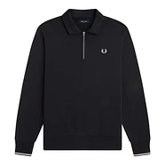 Fred Perry - Half Zip Collared Sweatshirt