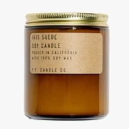 P.F. Candle Co. - Iris Suede 7.2 oz Soy Candle