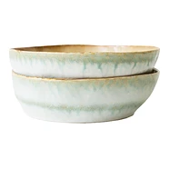 HKLIVING - 70s Ceramics: Pasta Bowls (Set of 2)