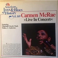 Carmen McRae - Live In Concert