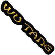 Wu-Tang Clan - Text Logo Patch