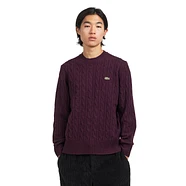 Lacoste - Carded Wool Crew Neck Sweater