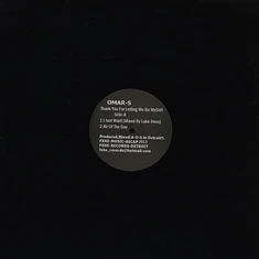 Omar S - Thank You For Letting Me Be Myself (Vinyl ABCD)