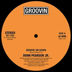 Dunn Pearson Jr. - Groove On Down