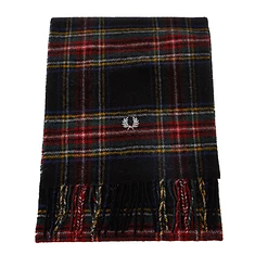 Fred Perry - Black Stewart Tartan Scarf