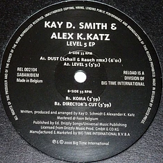 Kay D. Smith & Alex K. Katz - Level 5 EP