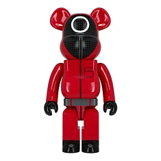 Medicom Toy - 1000% Squid Game Guard Circle Be@rbrick Toy