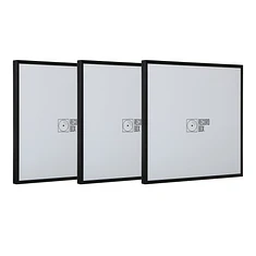 Vinyl Home - 12" Vinyl Frame Set (3 Stück) Aluminium