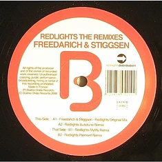 Freedarich & Stiggsen - Redlights The Remixes