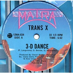 Trans-X - 3-D Dance