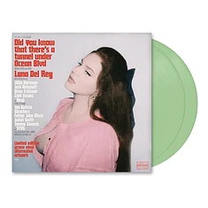 Lana Del Rey - Did You Know That There's A Tunnel Under Ocean Blvd Alternate Cover Green Vinyl Edition