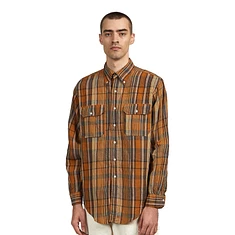 orSlow - Linen Button Down Safari Shirt