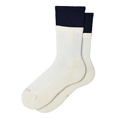 RoToTo - Organic Cotton Double Layer Crew Socks