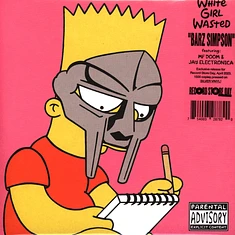 White Girl Wasted (Feat. Mf Doom & Jay Electronica) - Barz Simpson Record Store Day 2023 Silver Vinyl Edition