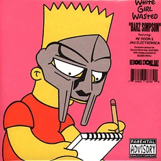 White Girl Wasted (Feat. Mf Doom & Jay Electronica) - Barz Simpson Silver Vinyl Record Store Day 2023 Edition