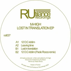 M-High - Lost In Translation EP
