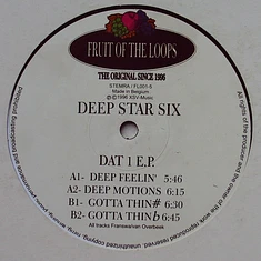 Deep Star Six - DAT 1 EP