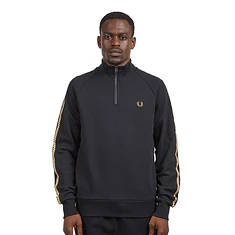 Fred Perry - Chequerboard Tape Half Zip Sweatshirt