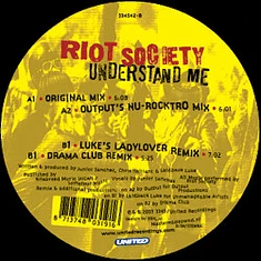 Riot Society - Understand Me
