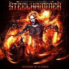 Chris Bohltendahl's Steelhammer - Reborn In Flames Limited Yellow / Orange / Black Vinyl Edition