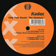 Kadoc - Clap Your Hands "The Remixes"