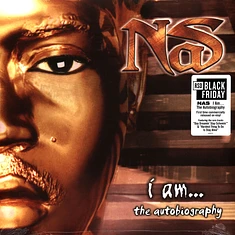 Nas - I Am The Autobiography Bootleg Black Friday Record Store Day 2023 Black Vinyl Edition