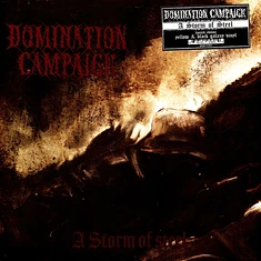 Domination Campaign - A Storm Of Steel Galaxy Yellow Black Vinyl Edition