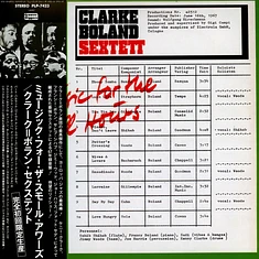 Clarke-Boland Sextett - Music For The Small Hours