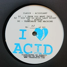 Acidulant - I Love Acid 028