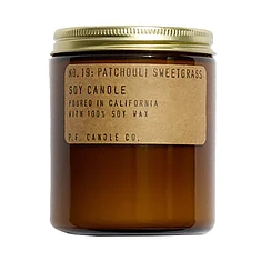 P.F. Candle Co. - Patchouli Sweetgrass 7.2 oz Soy Candle