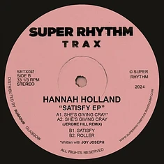 Hannah Holland - Satisfy Ep Feat. Joy Joseph