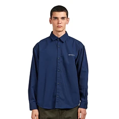 Carhartt WIP - L/S Module Script Shirt "Arlington" Twill, 8.25 oz