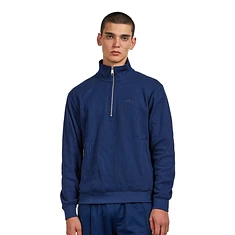 adidas - Trefoil Essentials Waffle 1/2 Zip