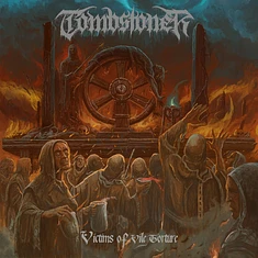 Tombstoner - Victims Of Vile Torture Violet Vinyl Edition