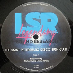 The Saint Petersburg Disco Spin Club, The Legendary 1979 Orchestra - Nightdriving / Love Triangle Theme