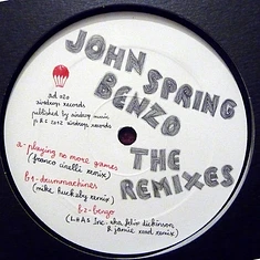 John Spring - Benzo - The Remixes