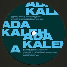 Ada Kaleh - O Seara De Ragaz Ep Part Two Colored Vinyl Edition
