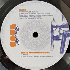 Soul Supreme - Raid / Huit Octobre 1971