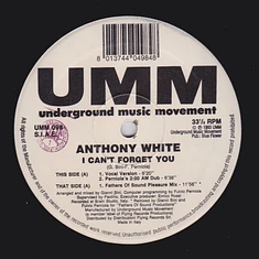 Anthony White - I Can't Forget You
