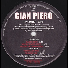 Gian Piero Consentino - Movin' On