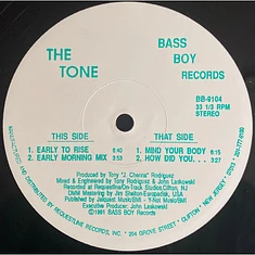 The Tone - Early To Rise